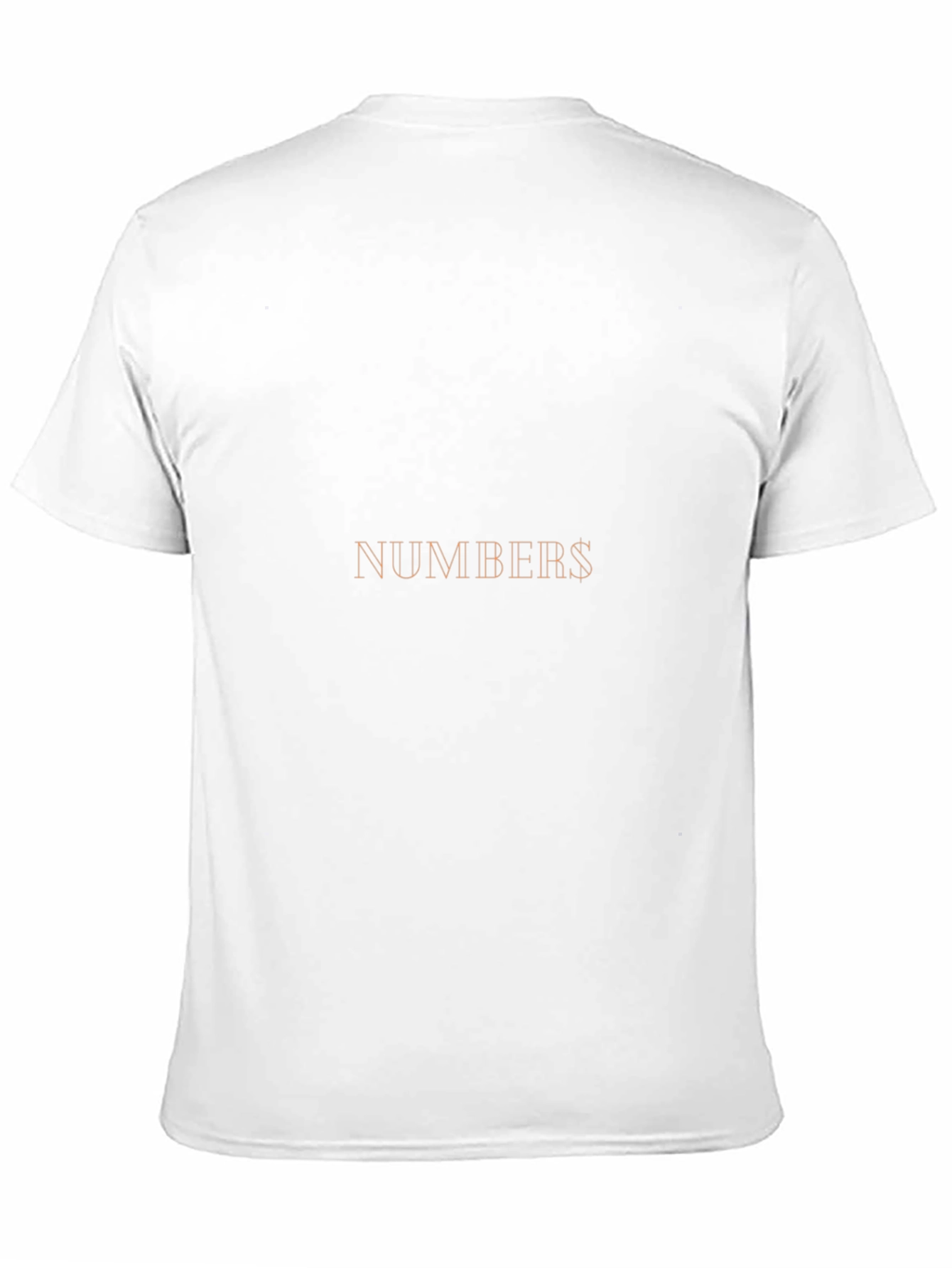 NUMBERS Graphic Tee - Modern Style