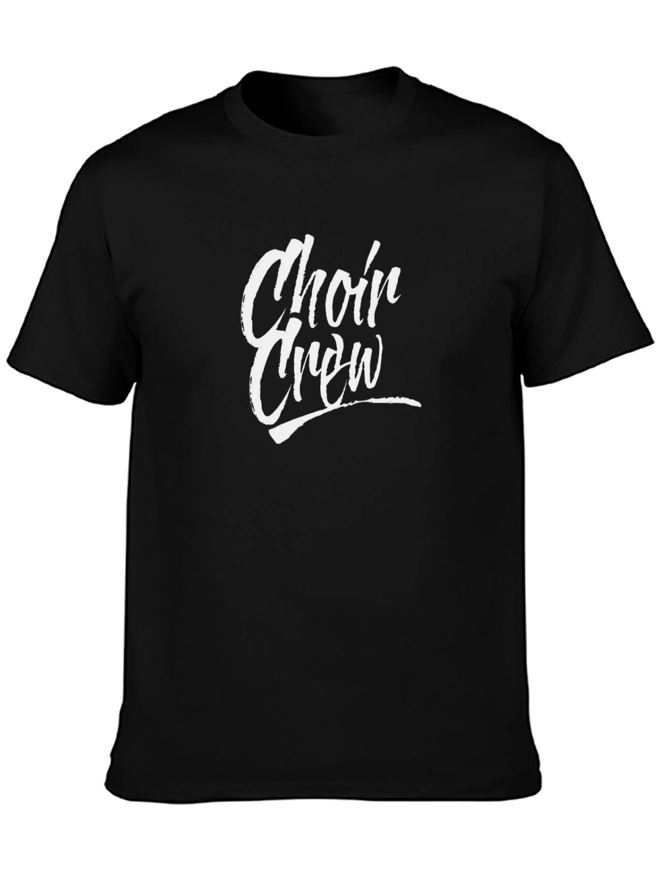 Choir Crew T-Shirt - Black