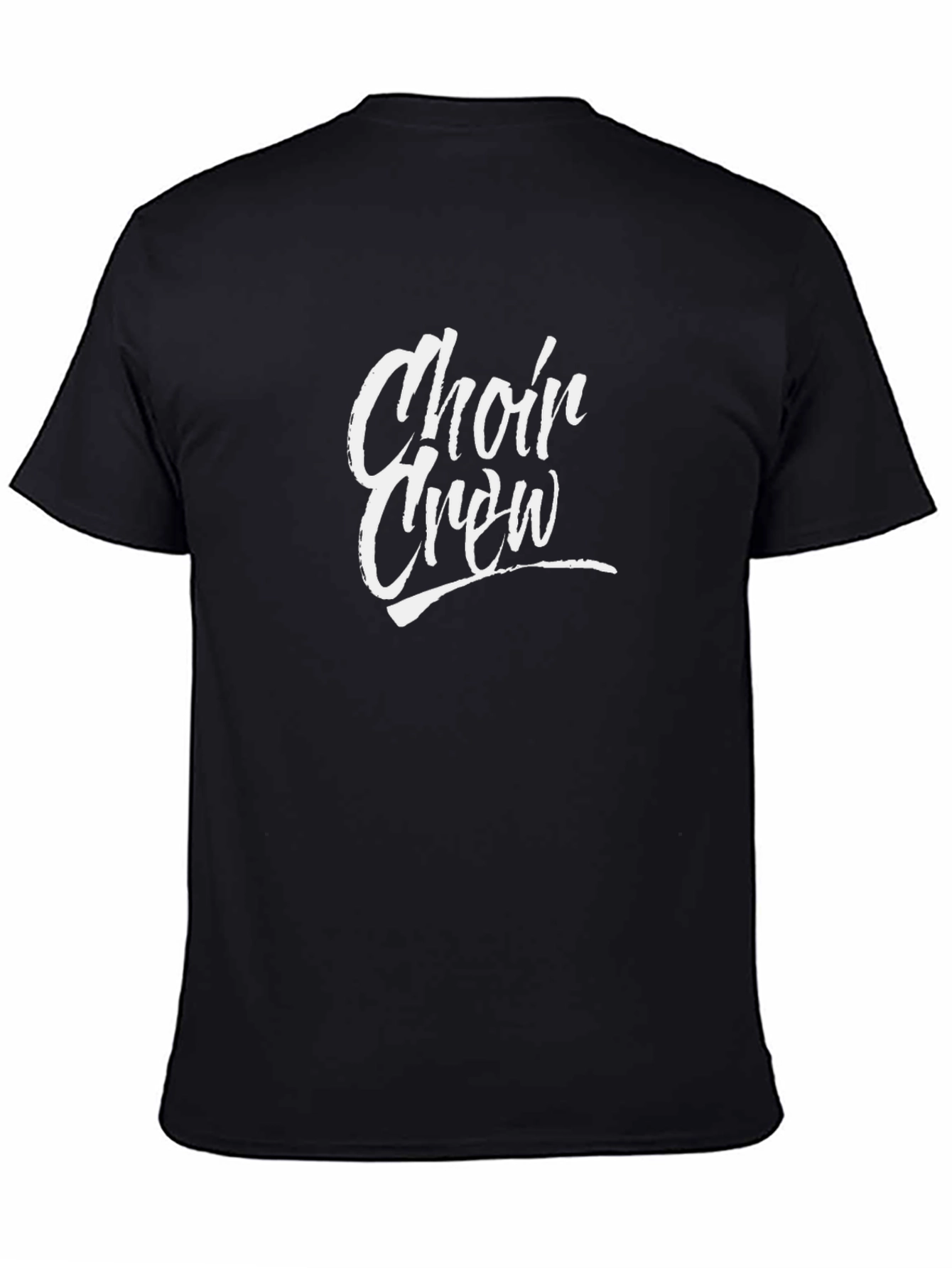 Choir Crew T-Shirt - Black