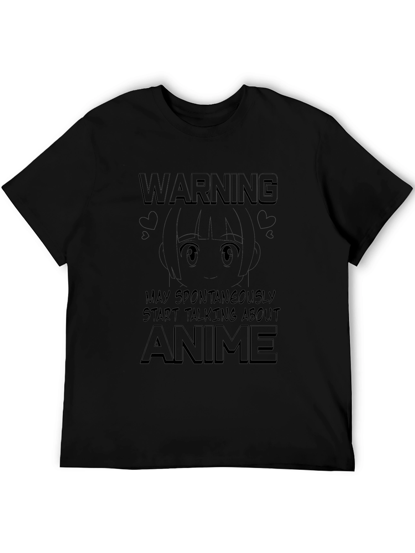 Warning Anime T-Shirt