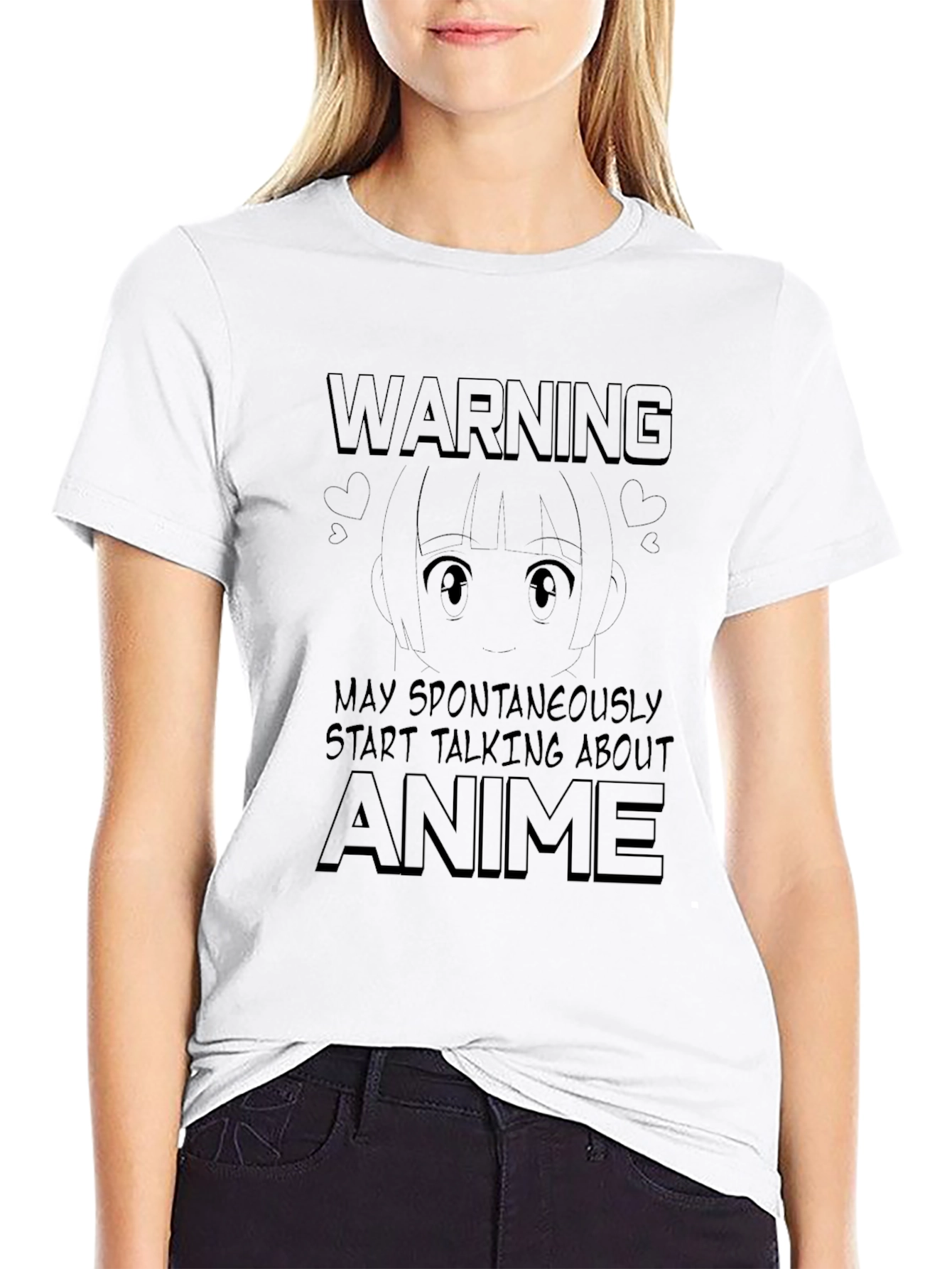 Warning Anime T-Shirt