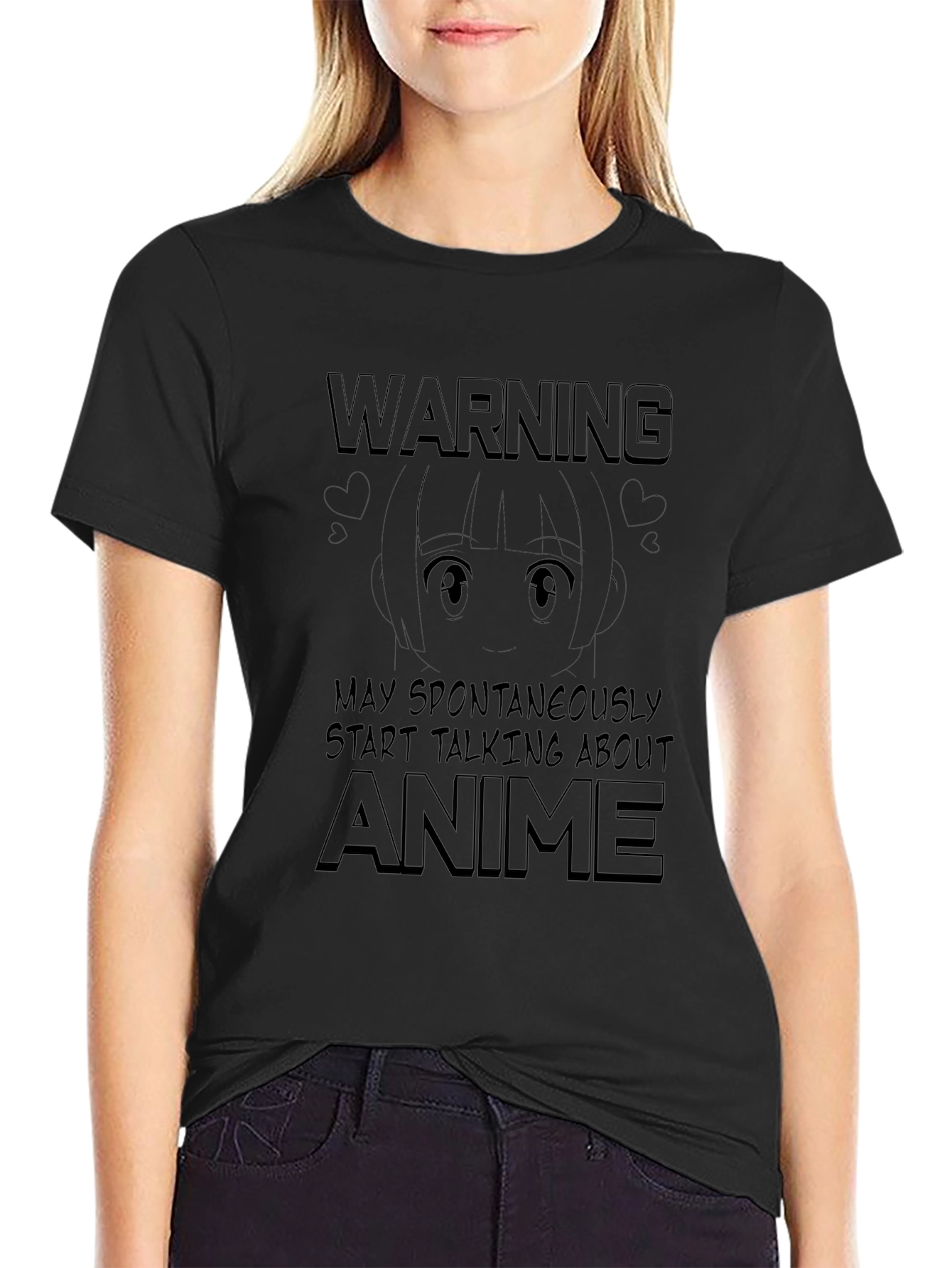 Warning Anime T-Shirt
