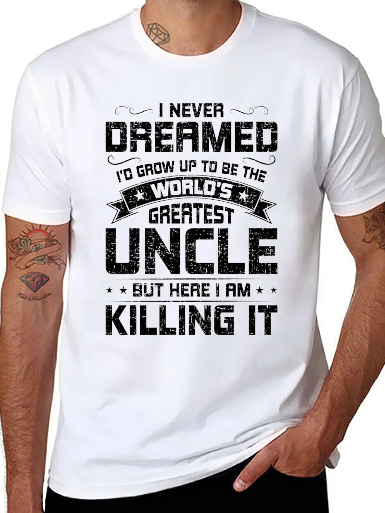 Greatest Uncle T-Shirt - Funny Novelty Gift