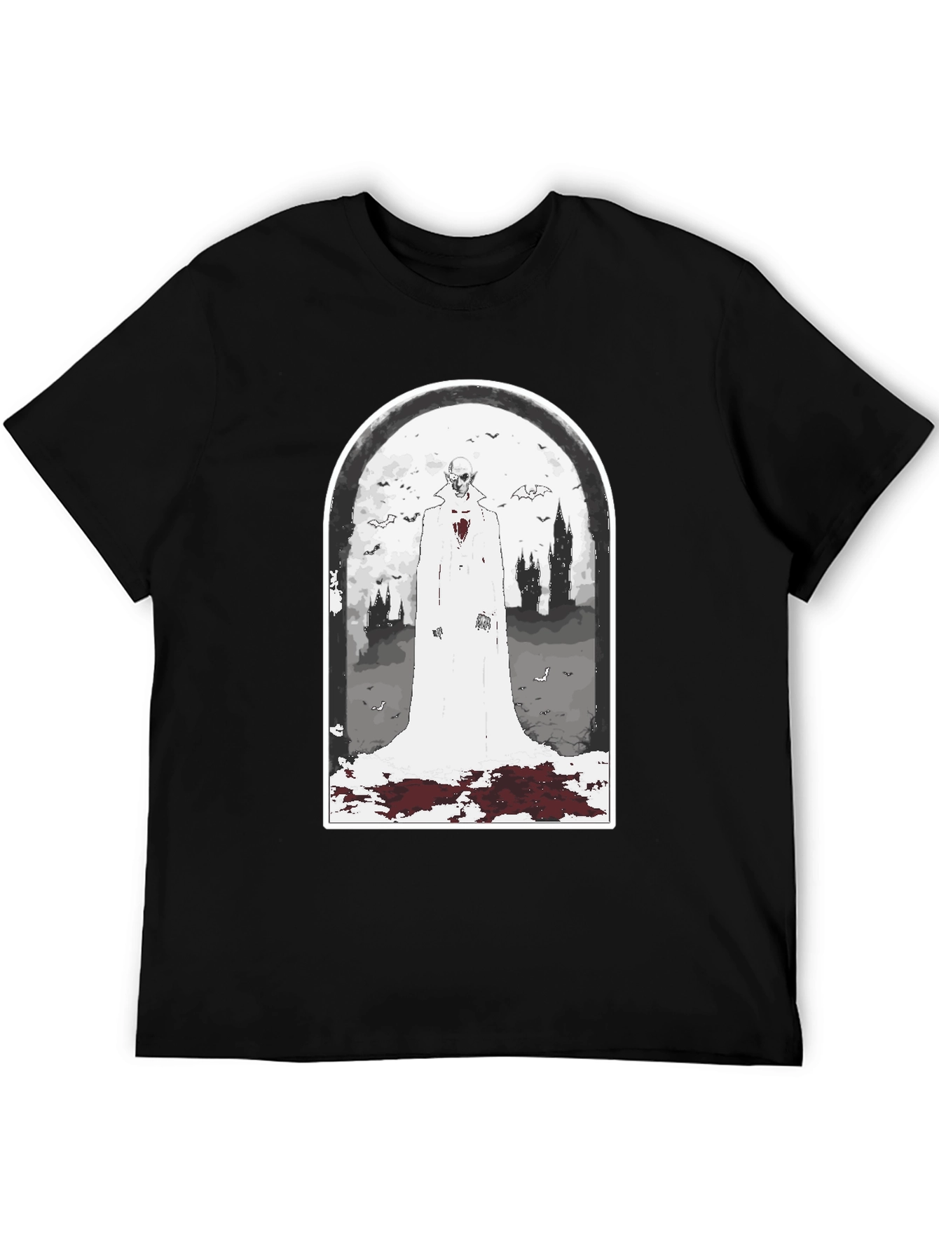 Spooky Undead Vampire T-Shirt
