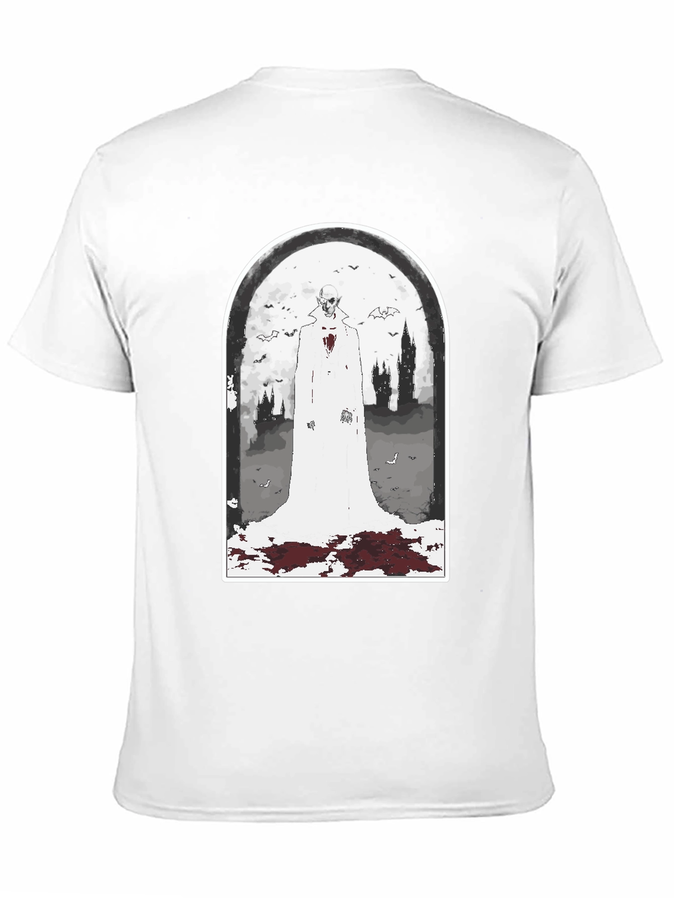 Spooky Undead Vampire T-Shirt