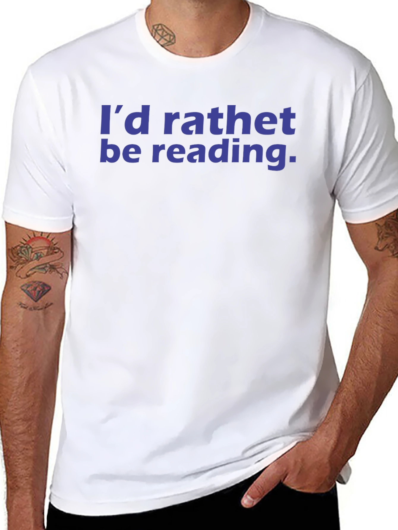 Id Rather Be Reading T-Shirt