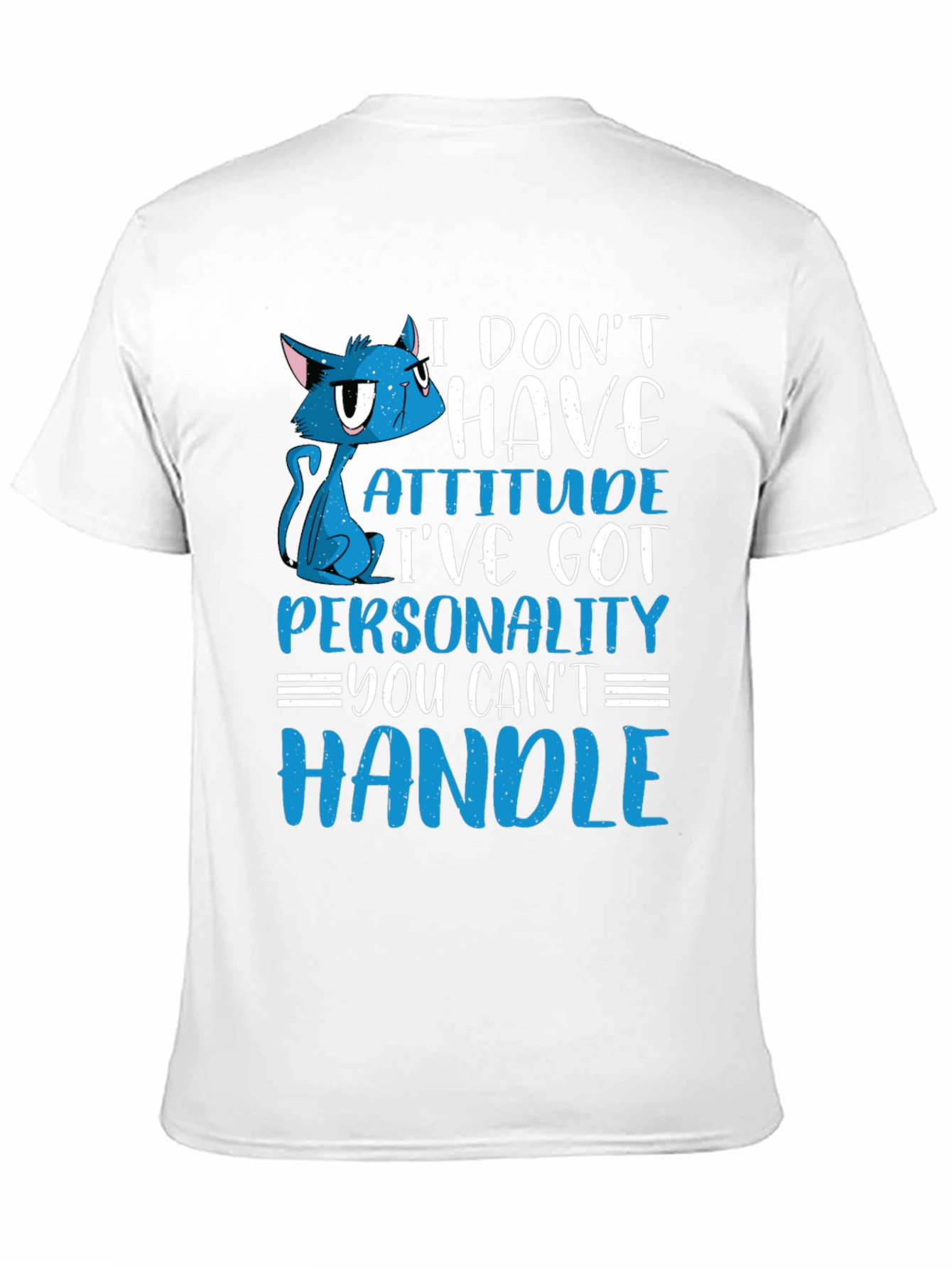 Attitude Cat Graphic Tee