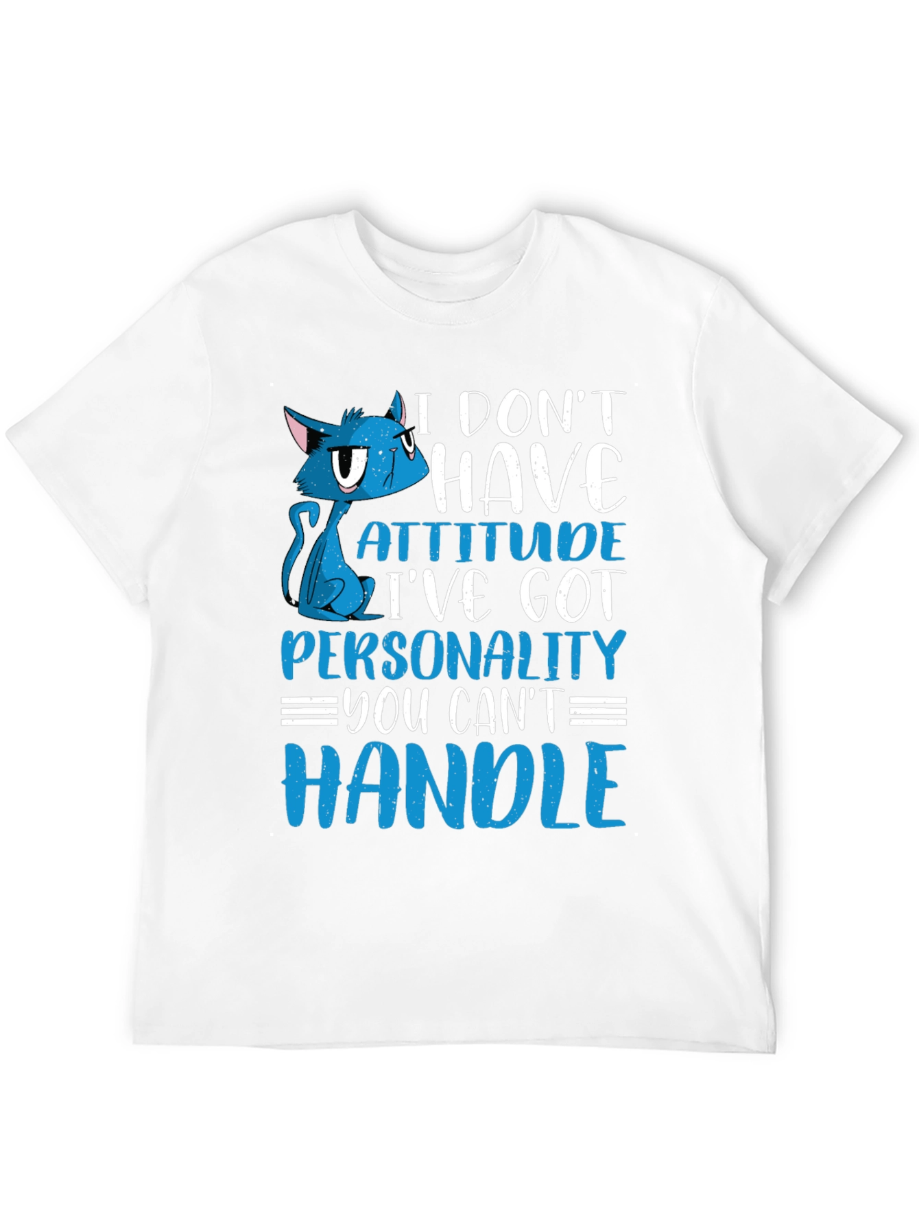 Attitude Cat Graphic Tee