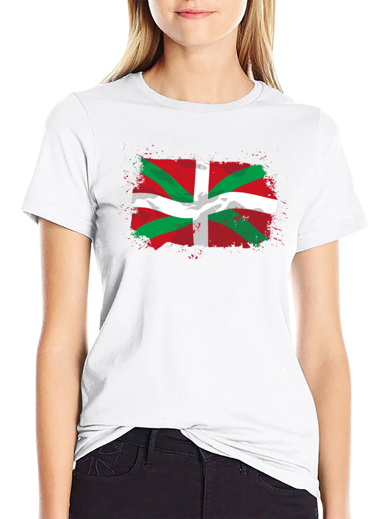 Basque Flag T-Shirt - Euskal Herria Design