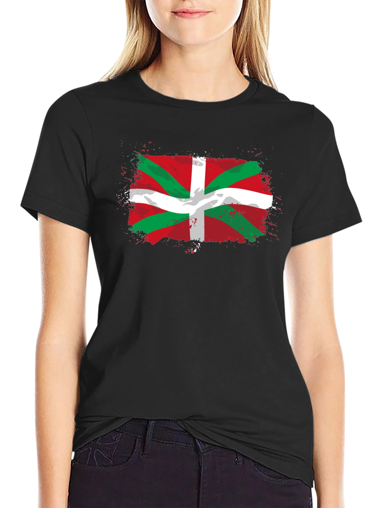 Basque Flag T-Shirt - Euskal Herria Design