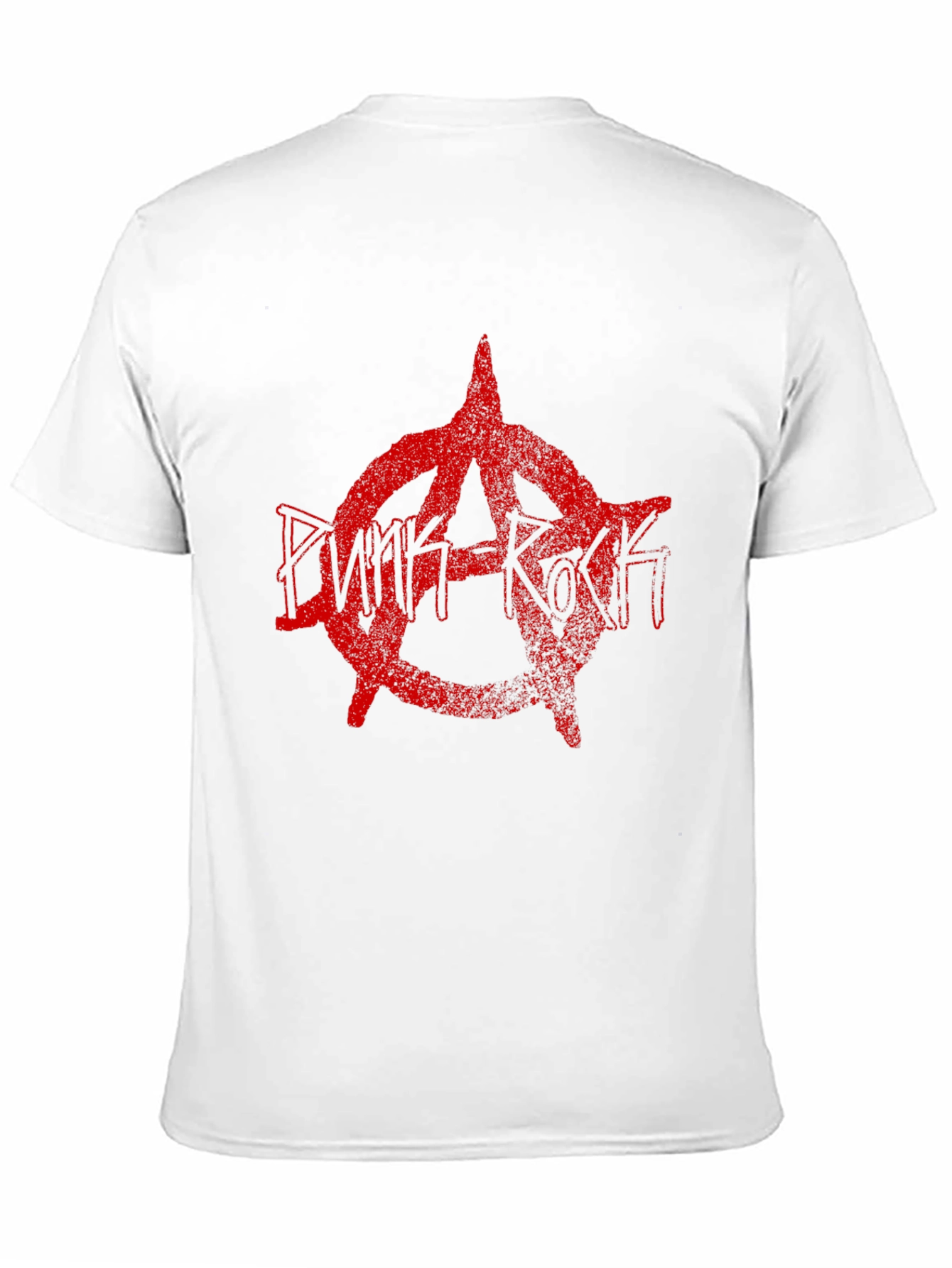 Punk Rock Anarchy Symbol Black T-Shirt