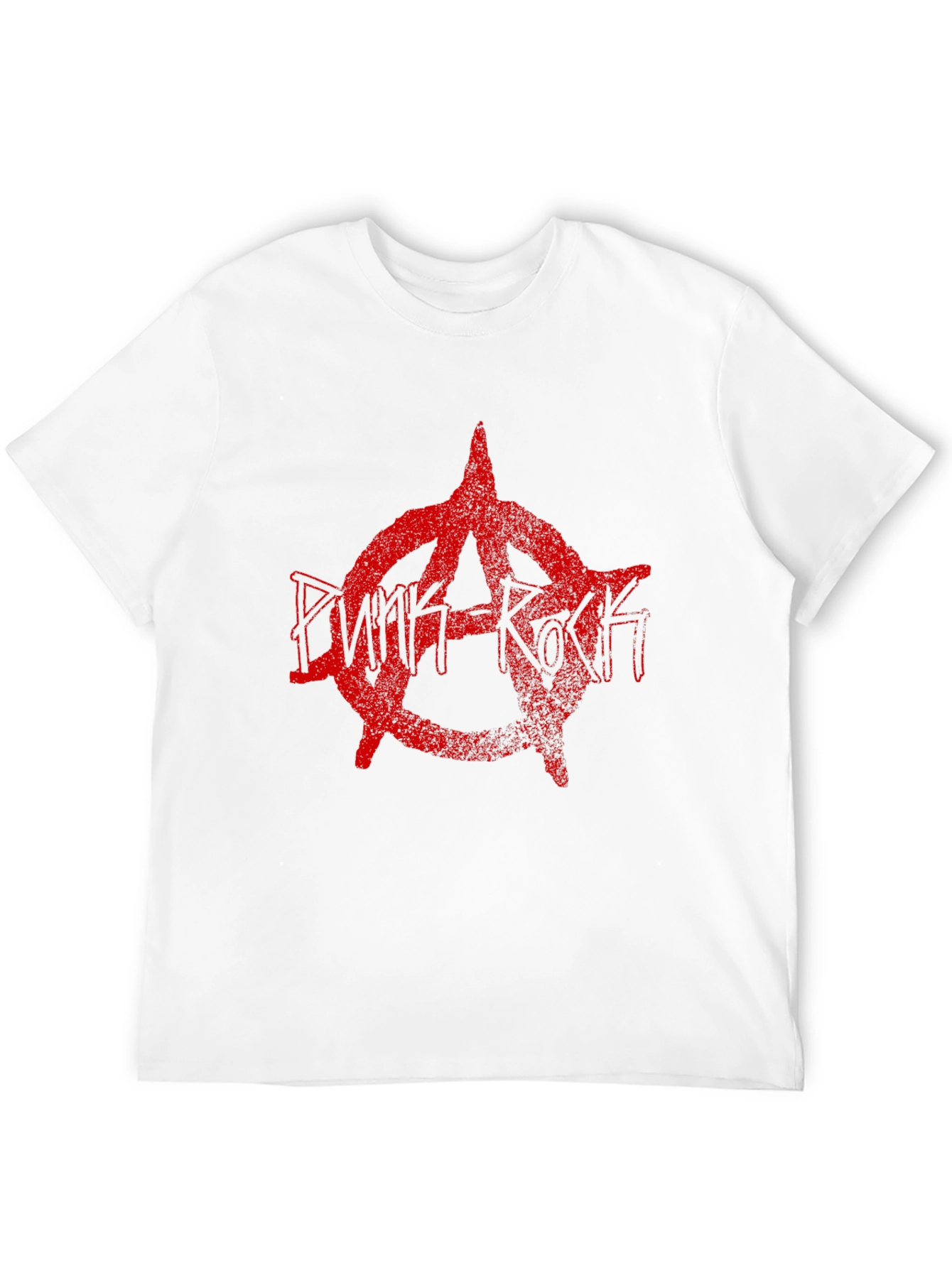 Punk Rock Anarchy Symbol Black T-Shirt