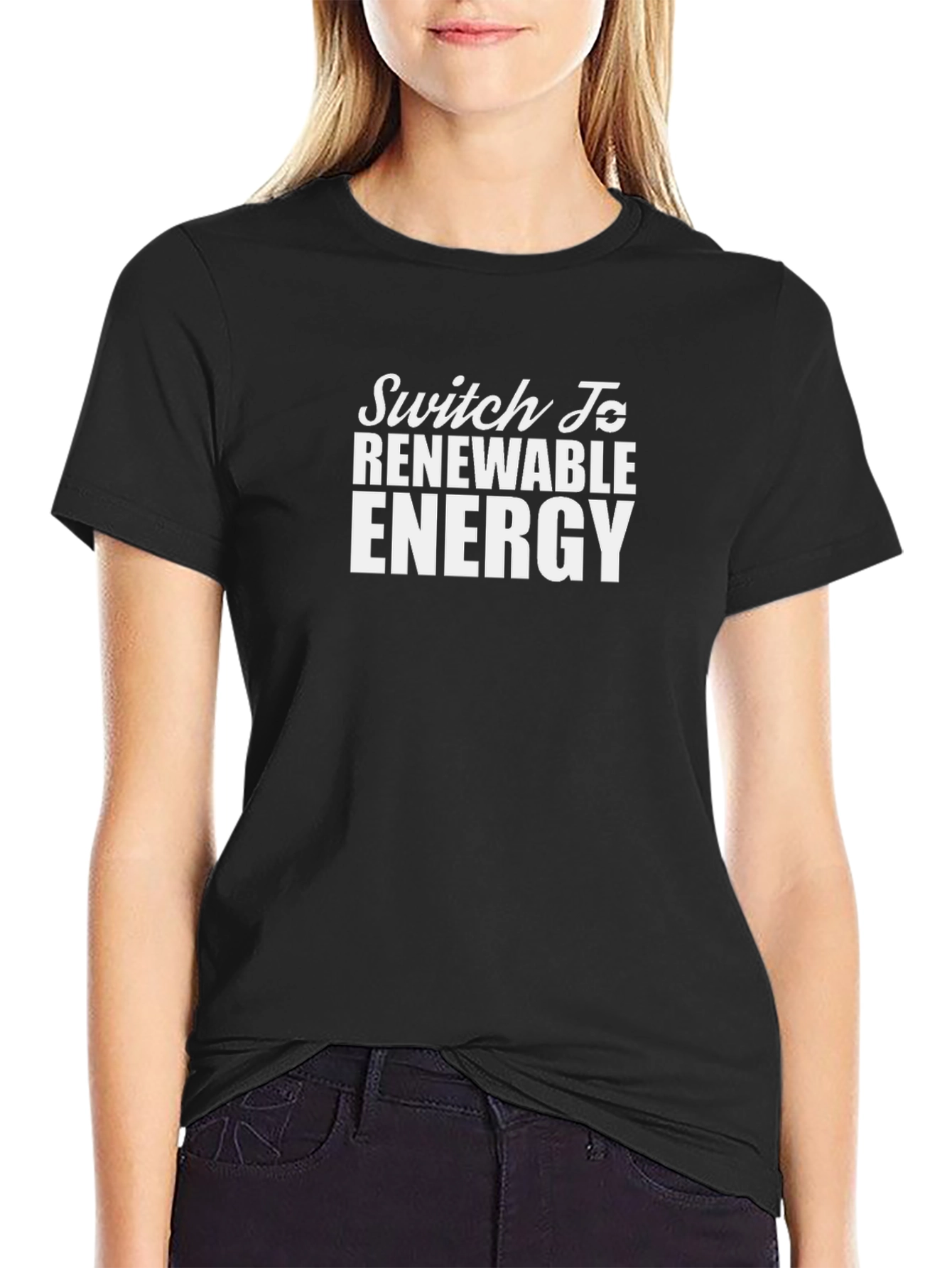 Switch To Renewable Energy Graphic T-Shirt