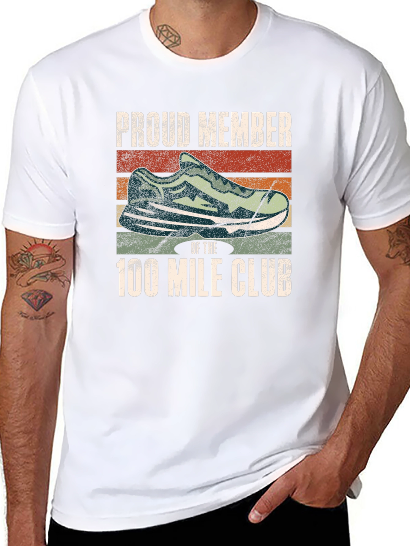 100 Mile Club T-Shirt - Runners Pride