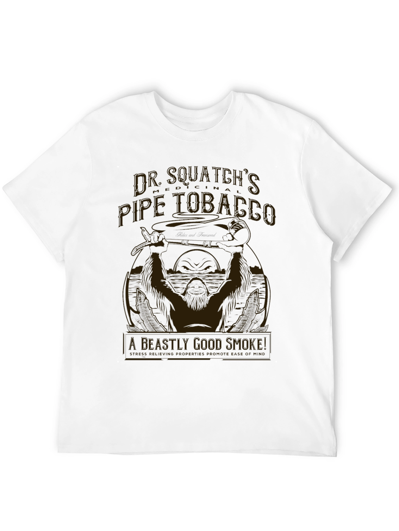 Dr. Squatchs Pipe Tobacco Graphic T-Shirt