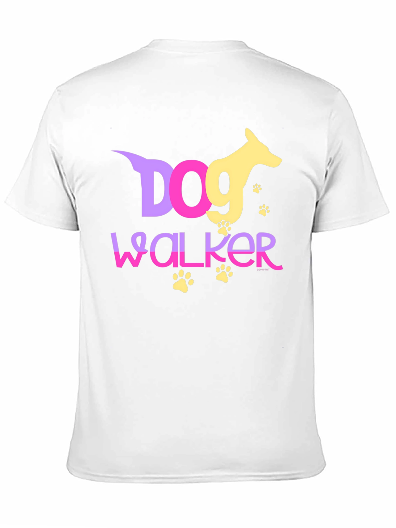 Dog Walker Graphic Tee | Pet Care Apparel