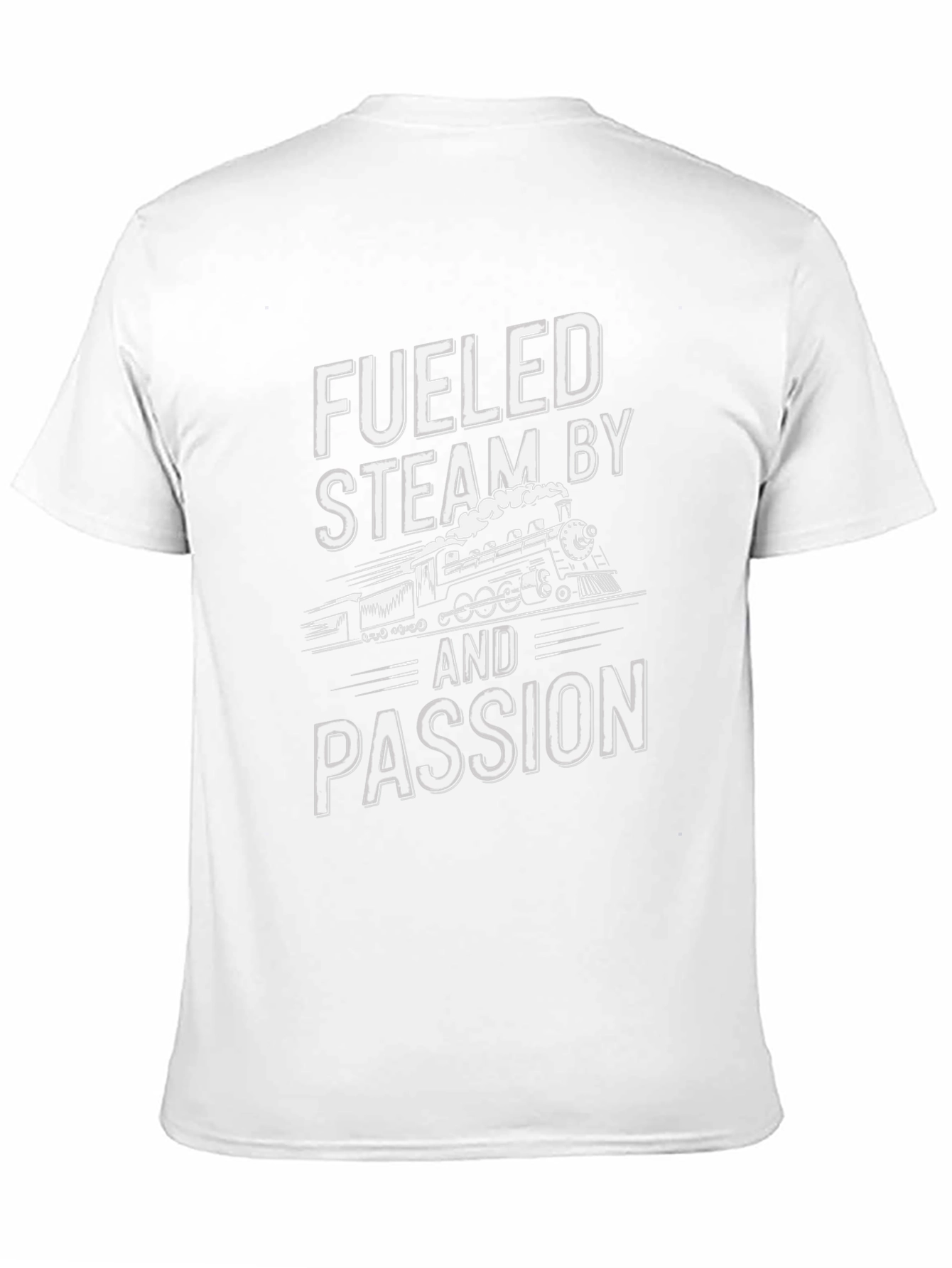 Fueled By Steam & Passion Black T-Shirt