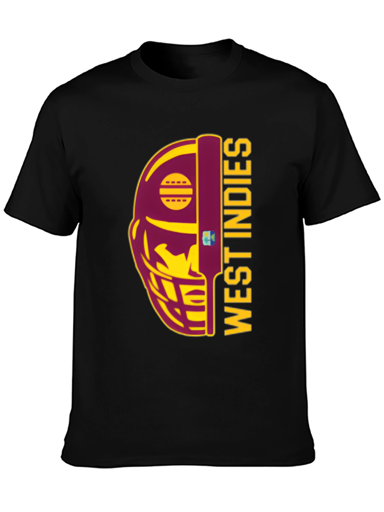 West Indies Cricket Helmet T-Shirt
