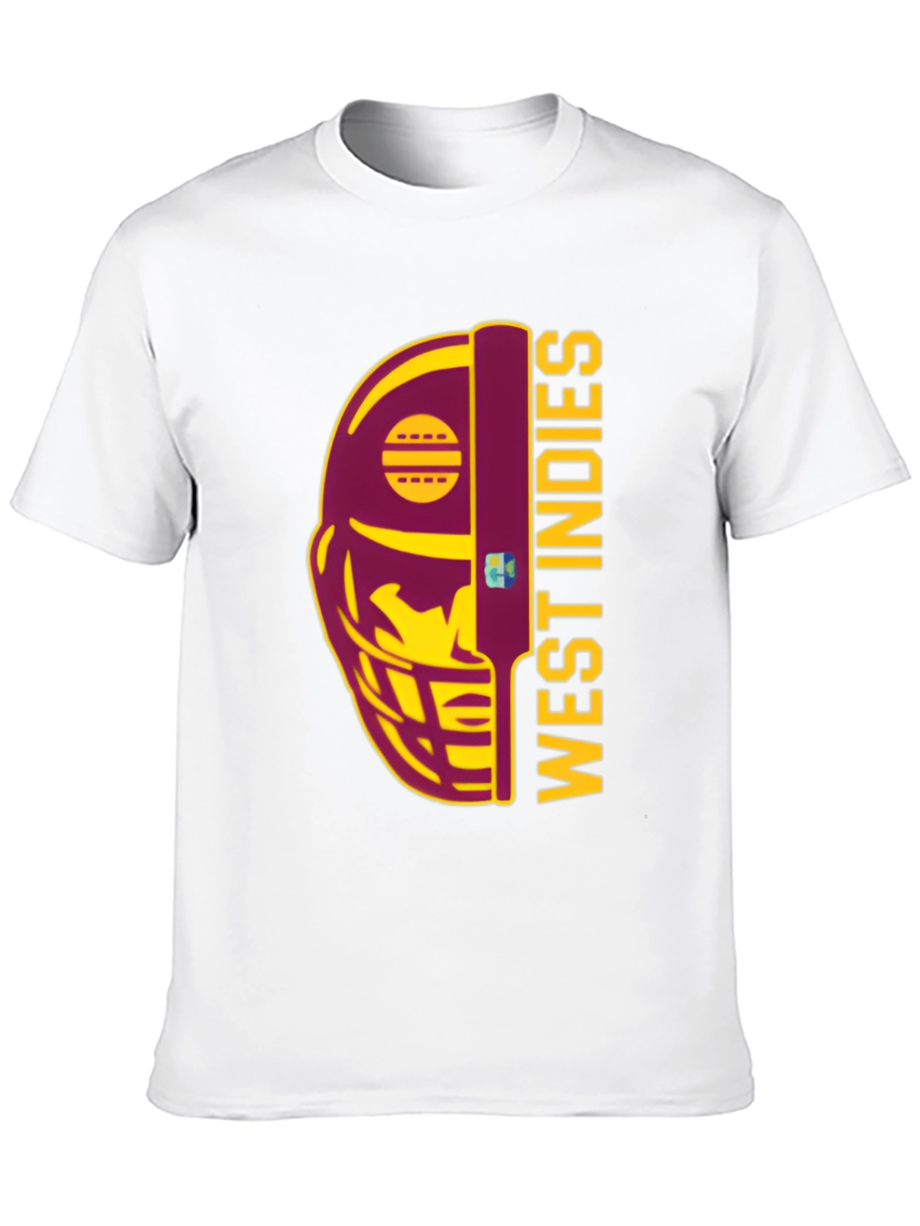 West Indies Cricket Helmet T-Shirt