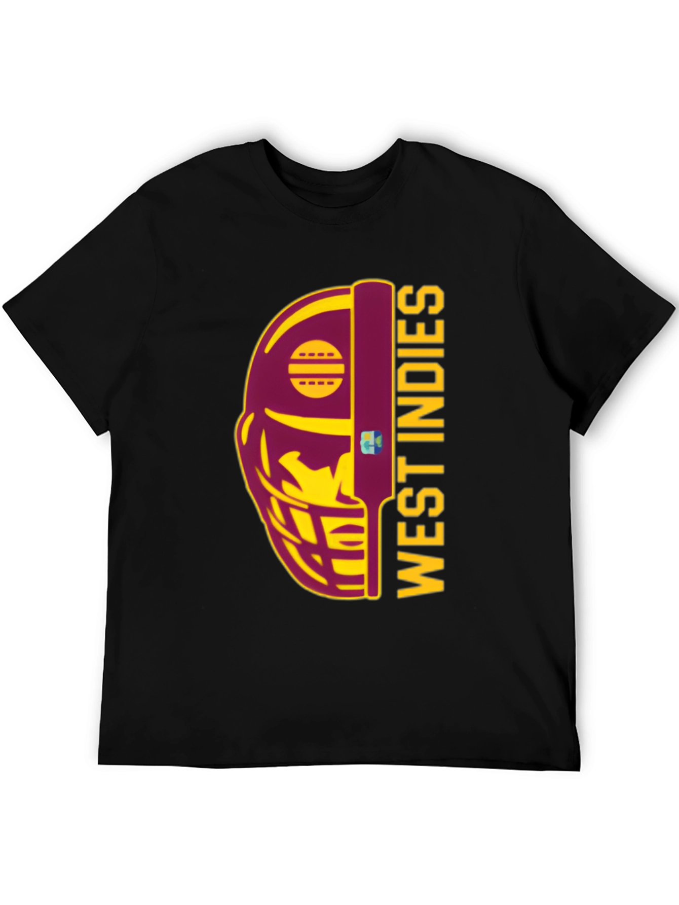 West Indies Cricket Helmet T-Shirt