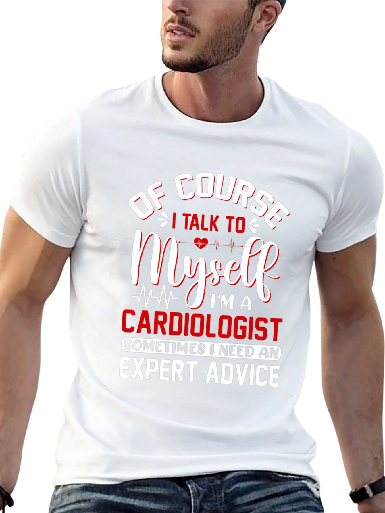 Cardiologist Expert Advice T-Shirt - Funny Graphic Tee