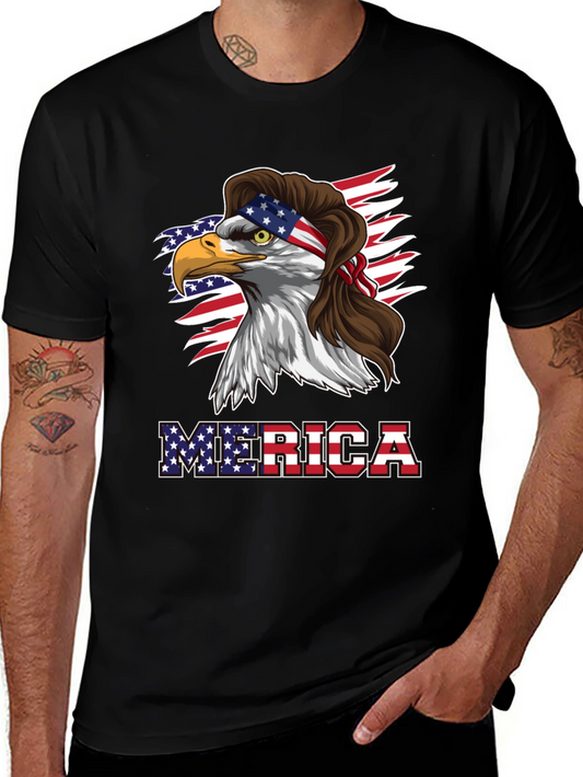 Patriotic Eagle Graphic Tee