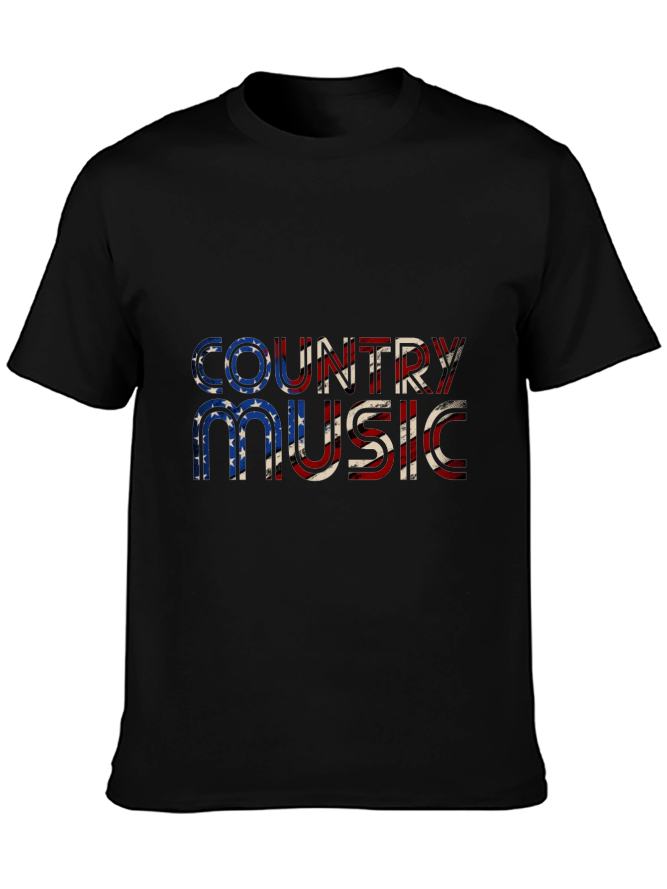 Country Music American Flag T-Shirt