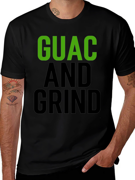 Guac and Grind Graphic Tee -  Casual Style