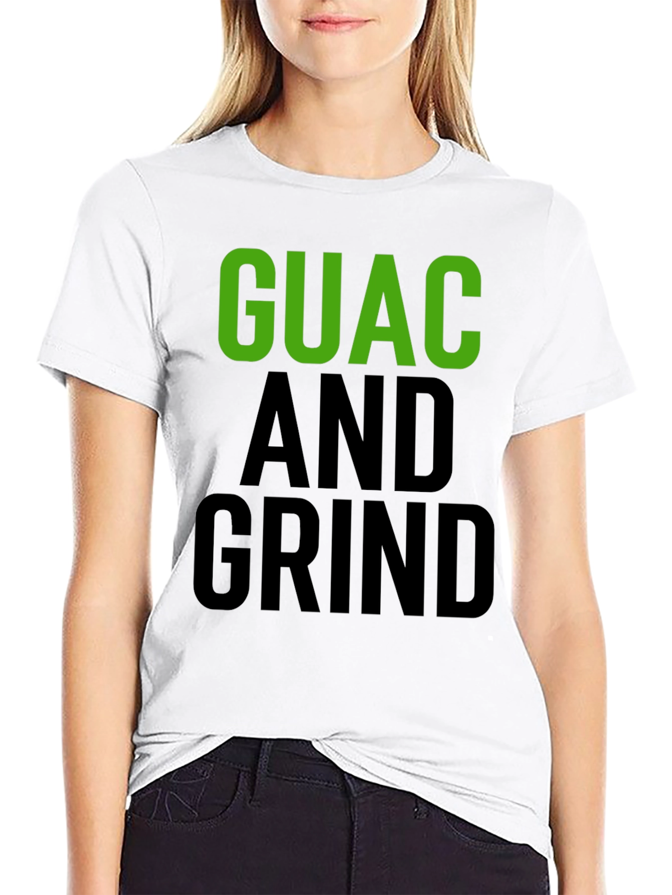 Guac and Grind Graphic Tee -  Casual Style