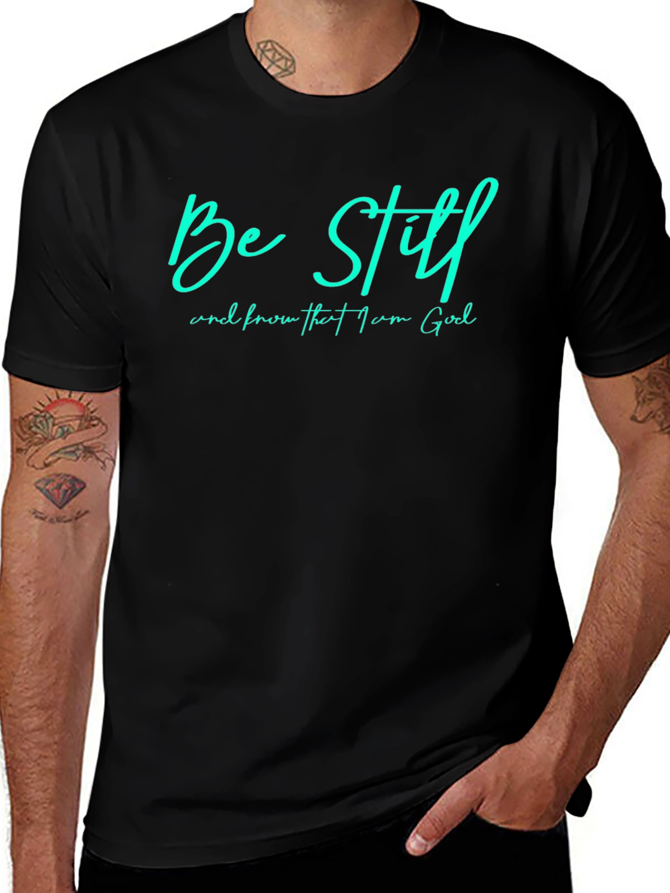 Be Still T-Shirt - Christian Faith Tee