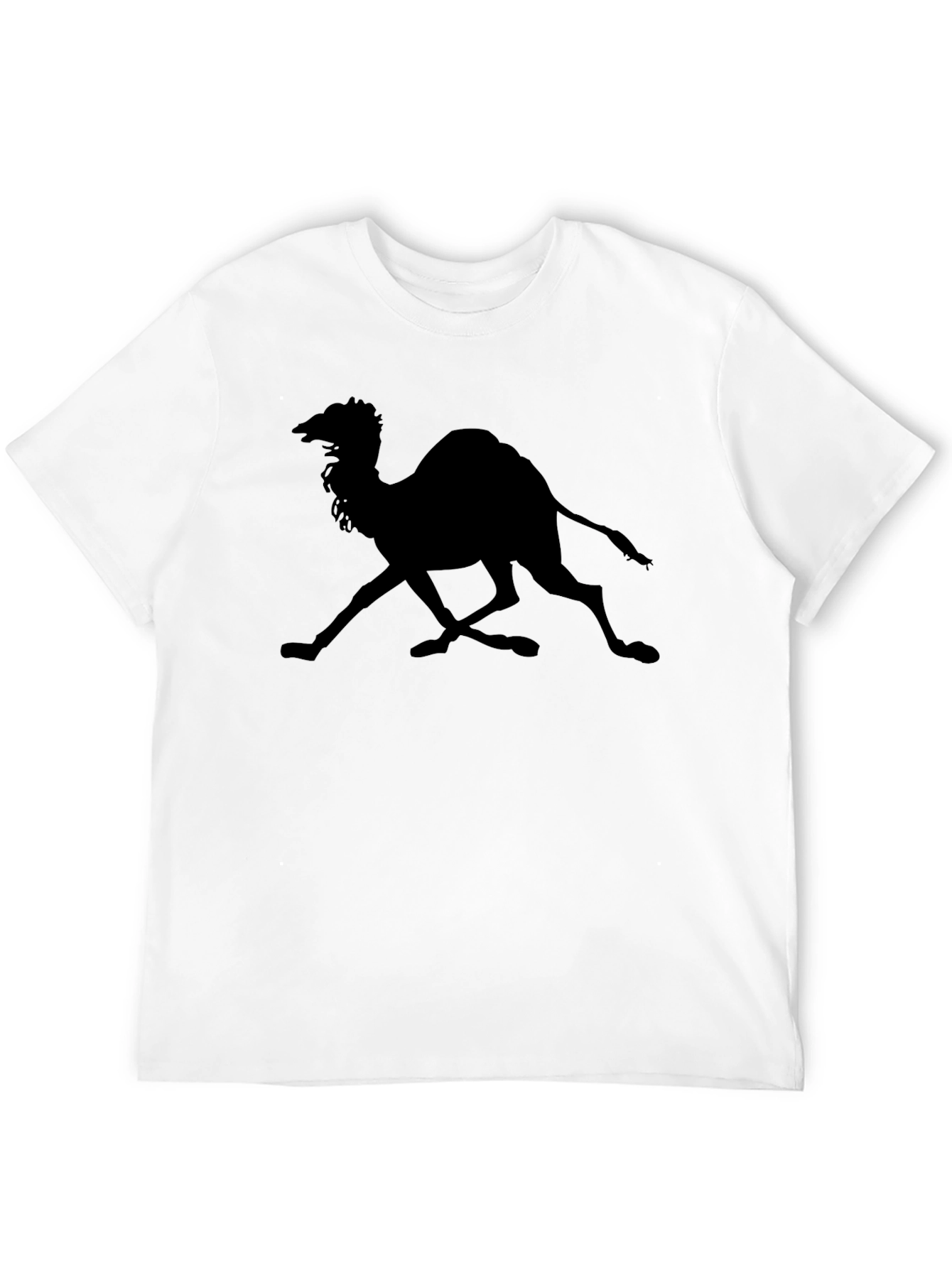 Camel Silhouette Black T-Shirt