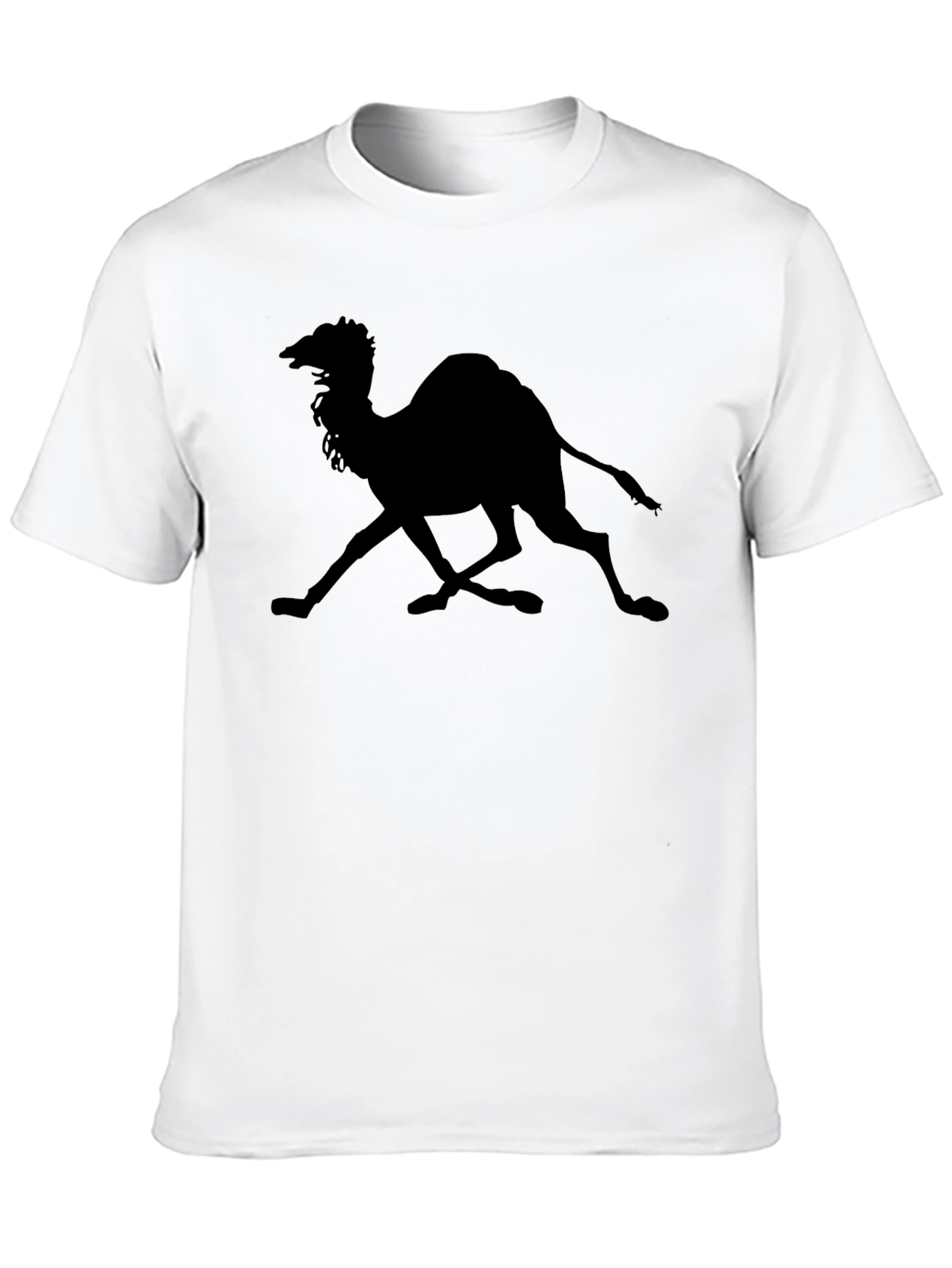 Camel Silhouette Black T-Shirt