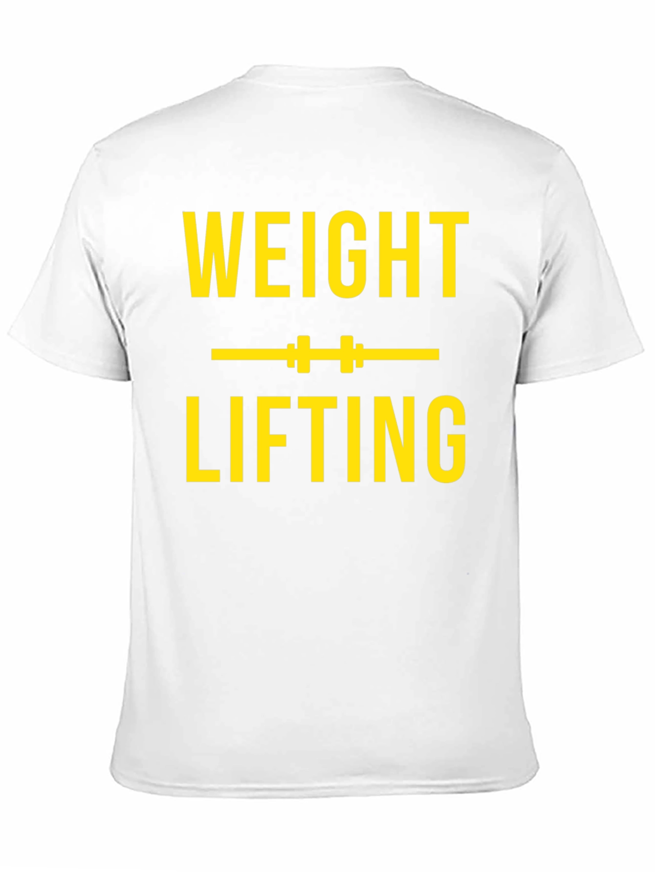 Weight Lifting Graphic Tee - Black