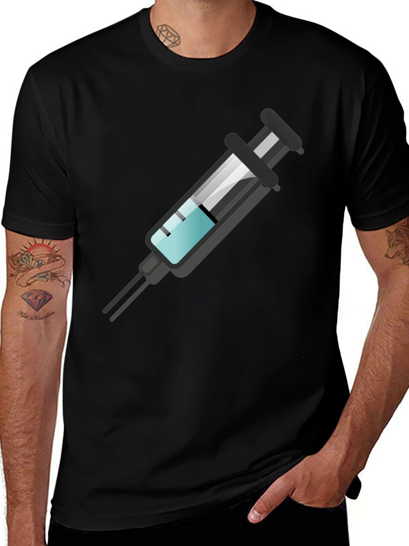 Vaccine Graphic Tee - Pro Science T-Shirt