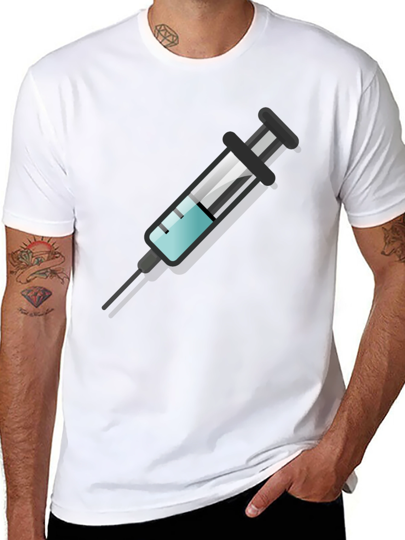 Vaccine Graphic Tee - Pro Science T-Shirt
