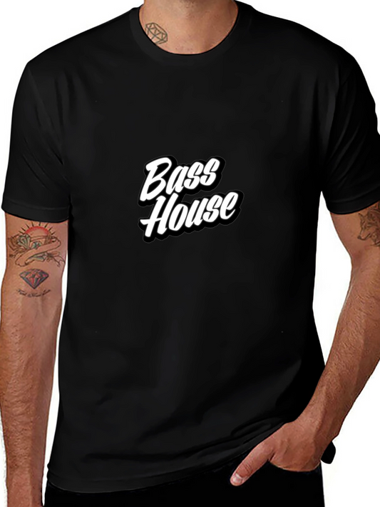 Bass House Graphic Tee - Black Short Sleeve Shirt