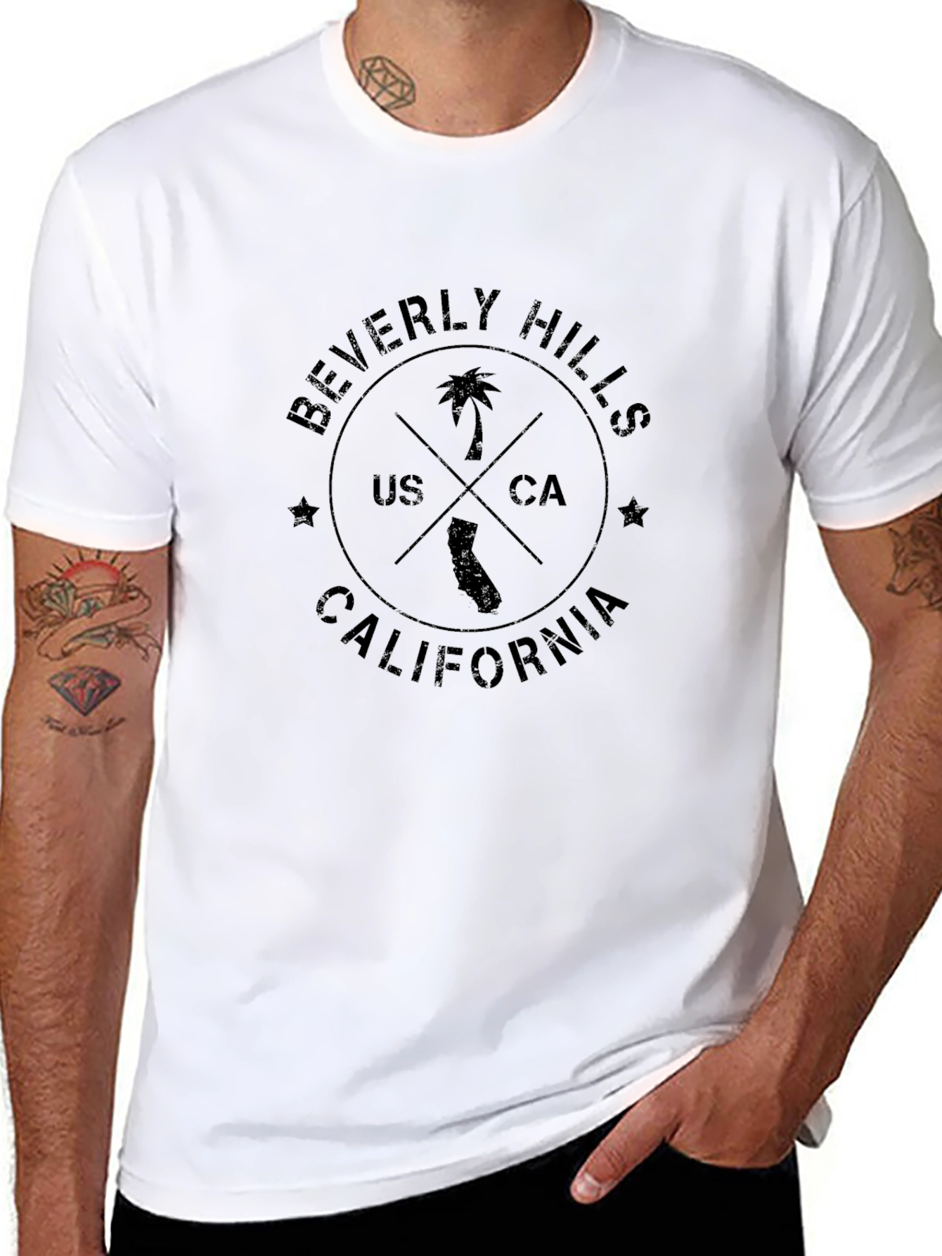 Beverly Hills California Graphic T-Shirt