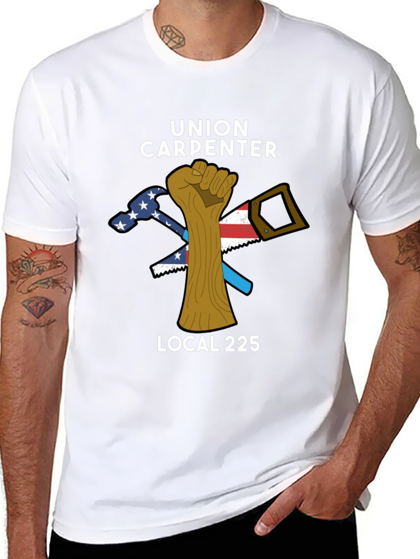 Union Carpenter Local 225 Graphic T-Shirt