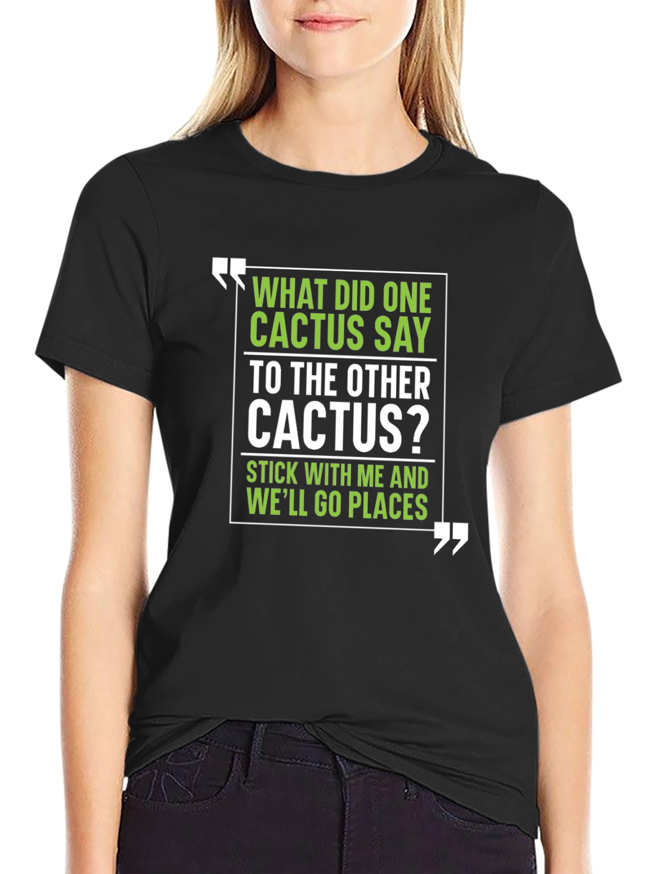 Cactus Puns T-Shirt - Humorous Graphic Tee