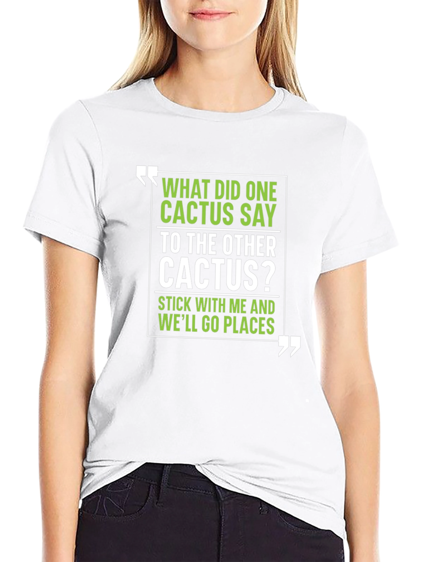 Cactus Puns T-Shirt - Humorous Graphic Tee