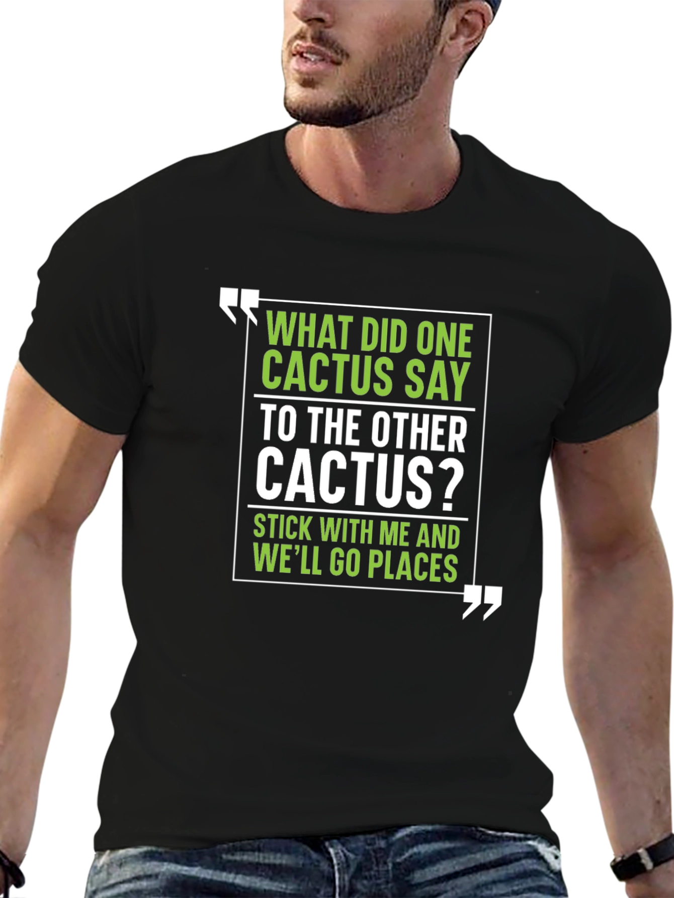 Cactus Puns T-Shirt - Humorous Graphic Tee