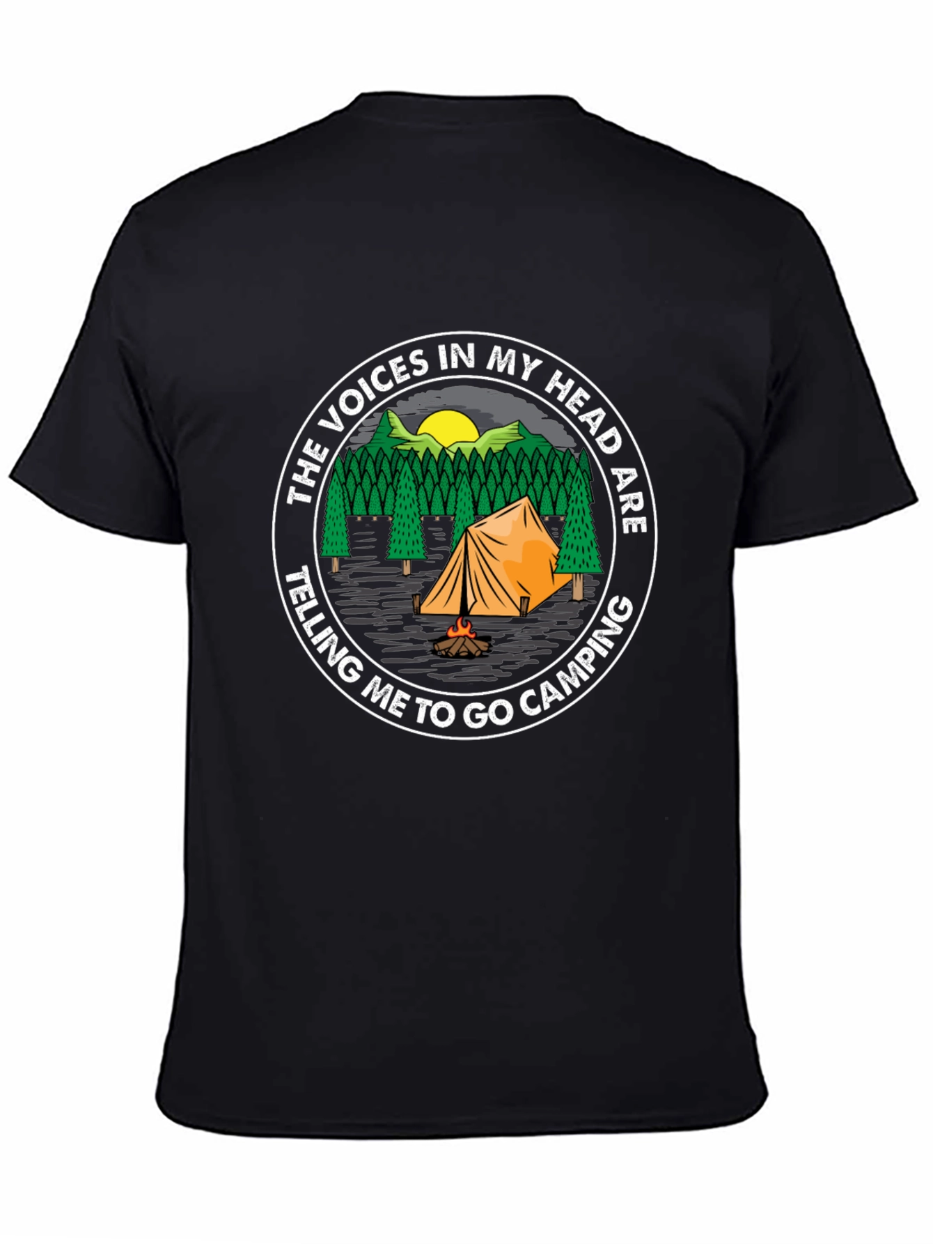 Camping Trip T-Shirt: Voices in My Head Tee