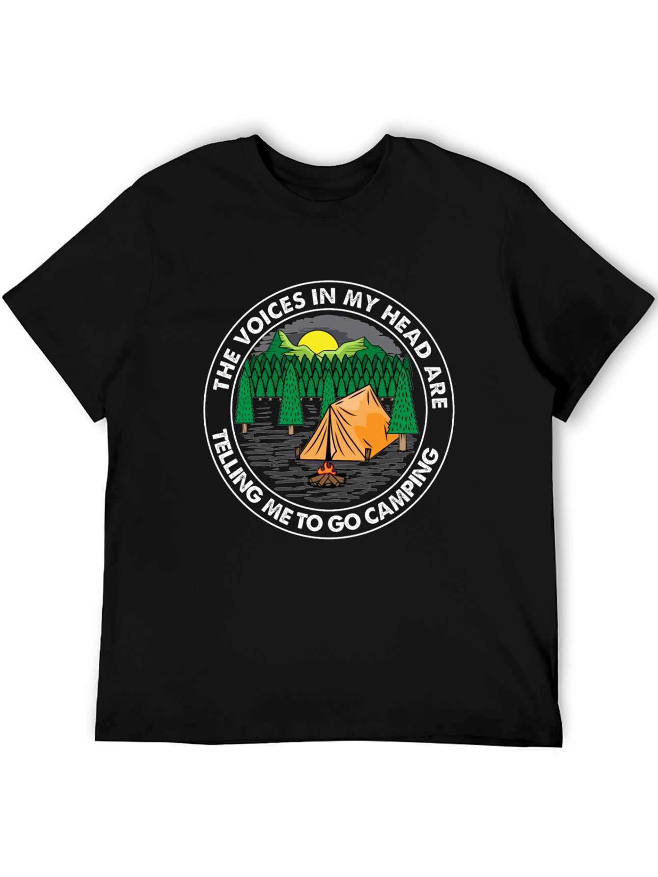 Camping Trip T-Shirt: Voices in My Head Tee