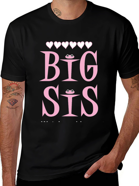 Big Sis T-Shirt Frog Eye Detail