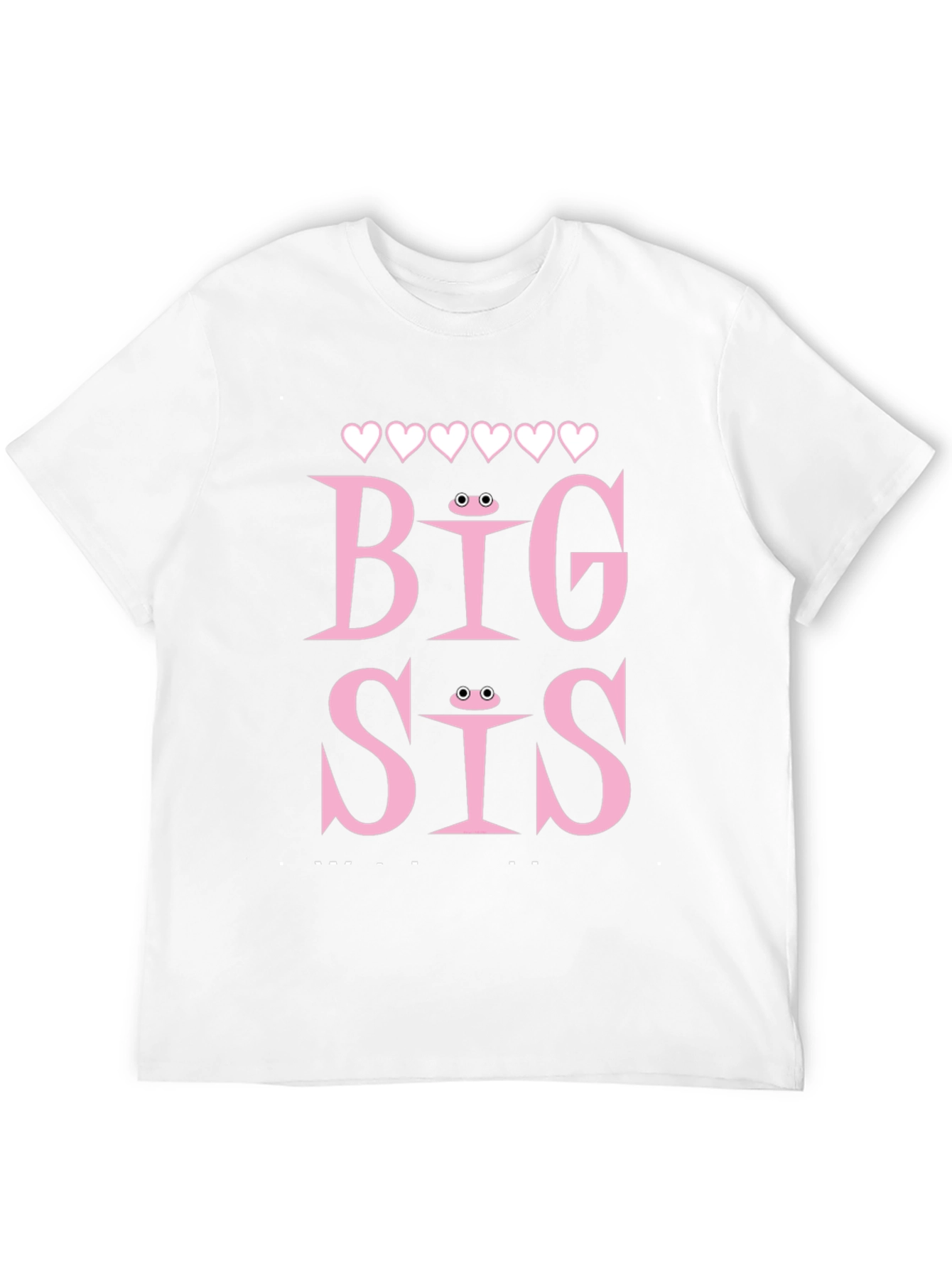 Big Sis T-Shirt Frog Eye Detail