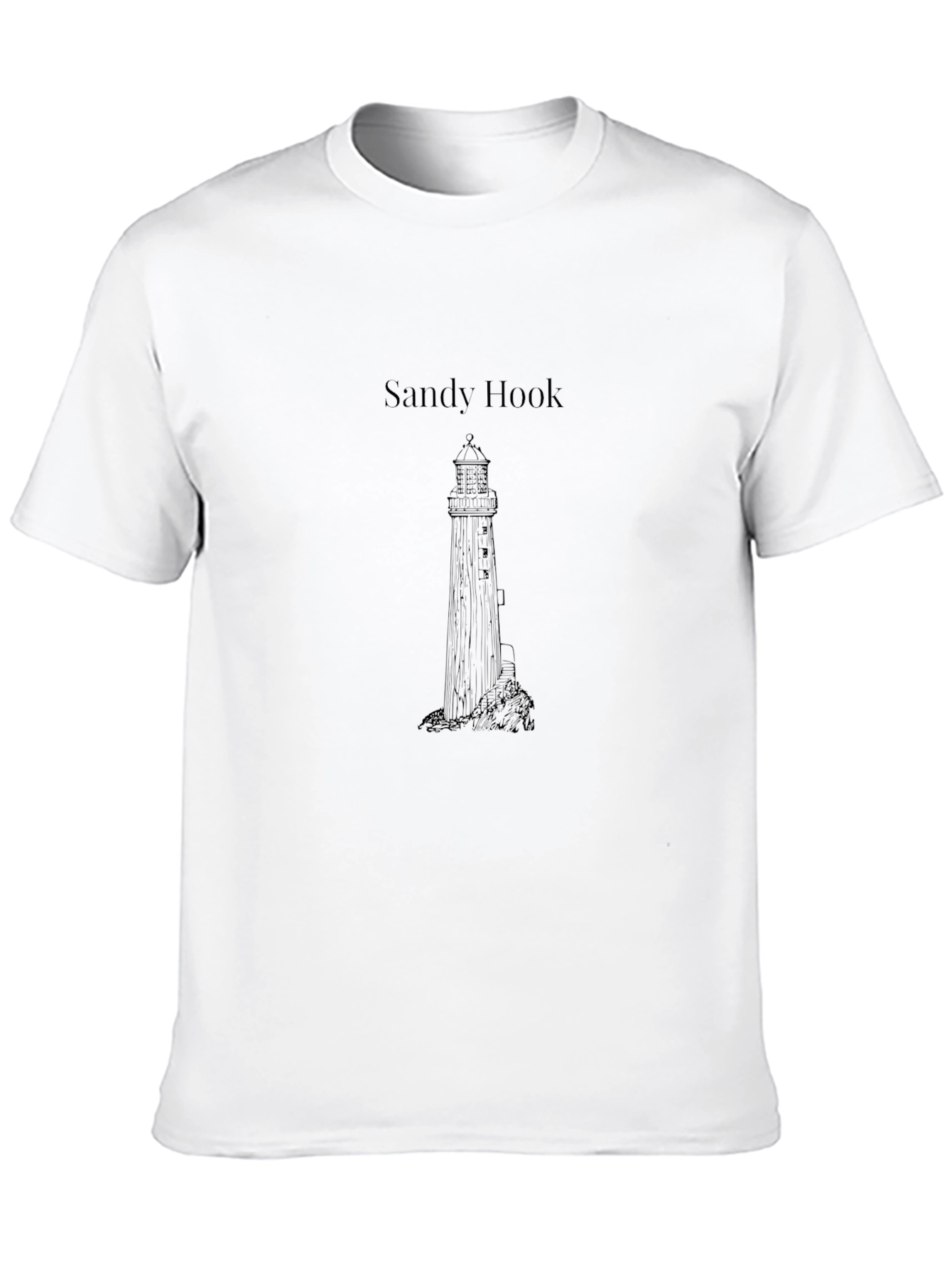 Sandy Hook Lighthouse Graphic Tee