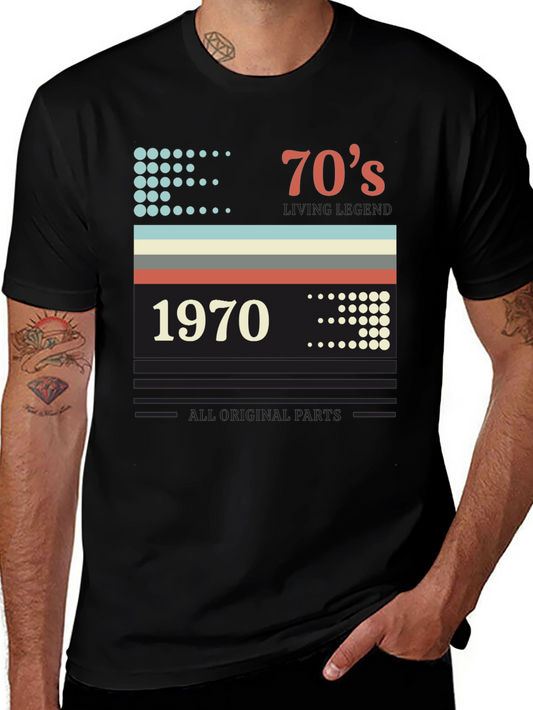 Vintage 1970s Birthday T-Shirt