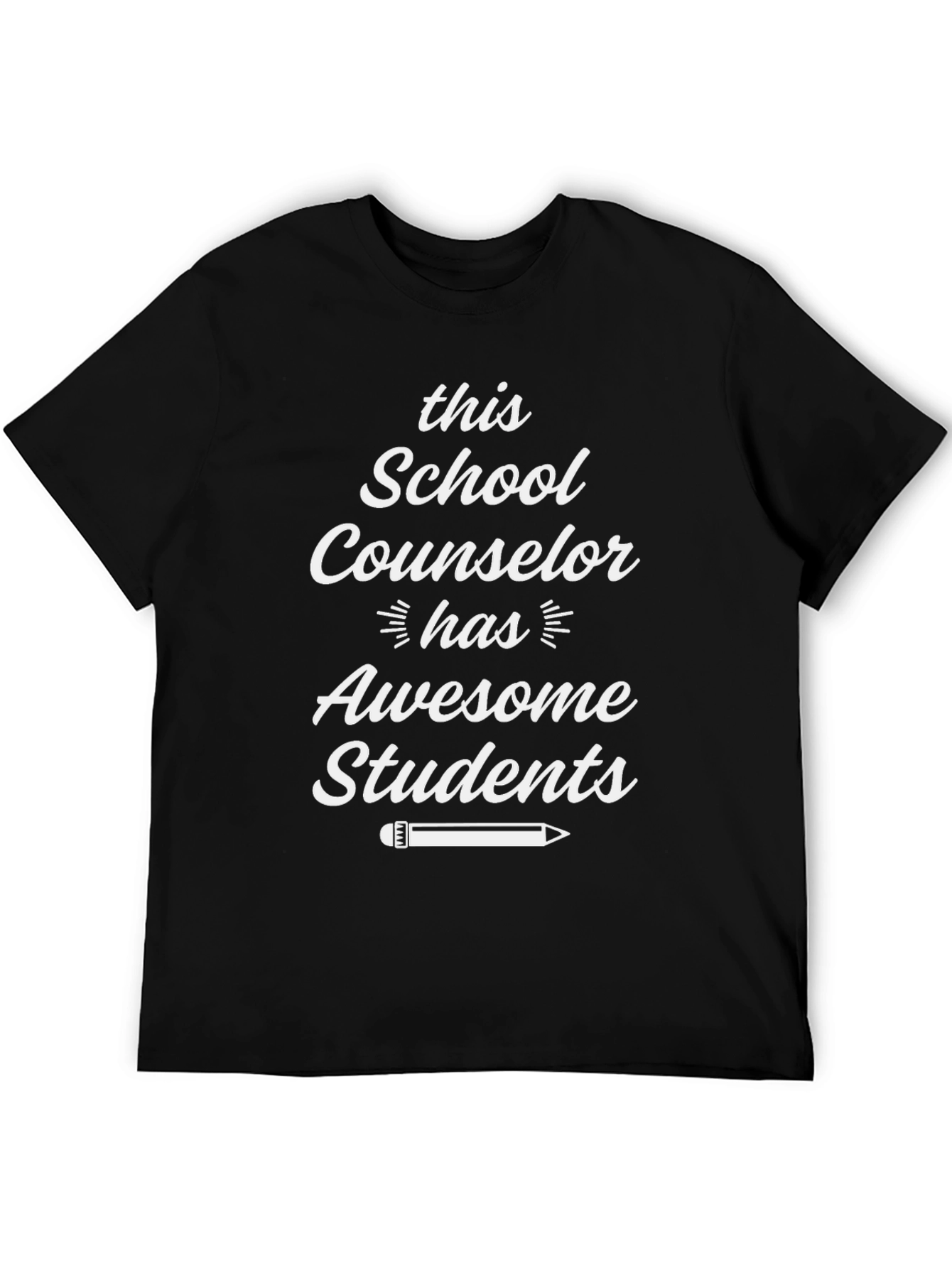 School Counselor Awesome Students T-Shirt