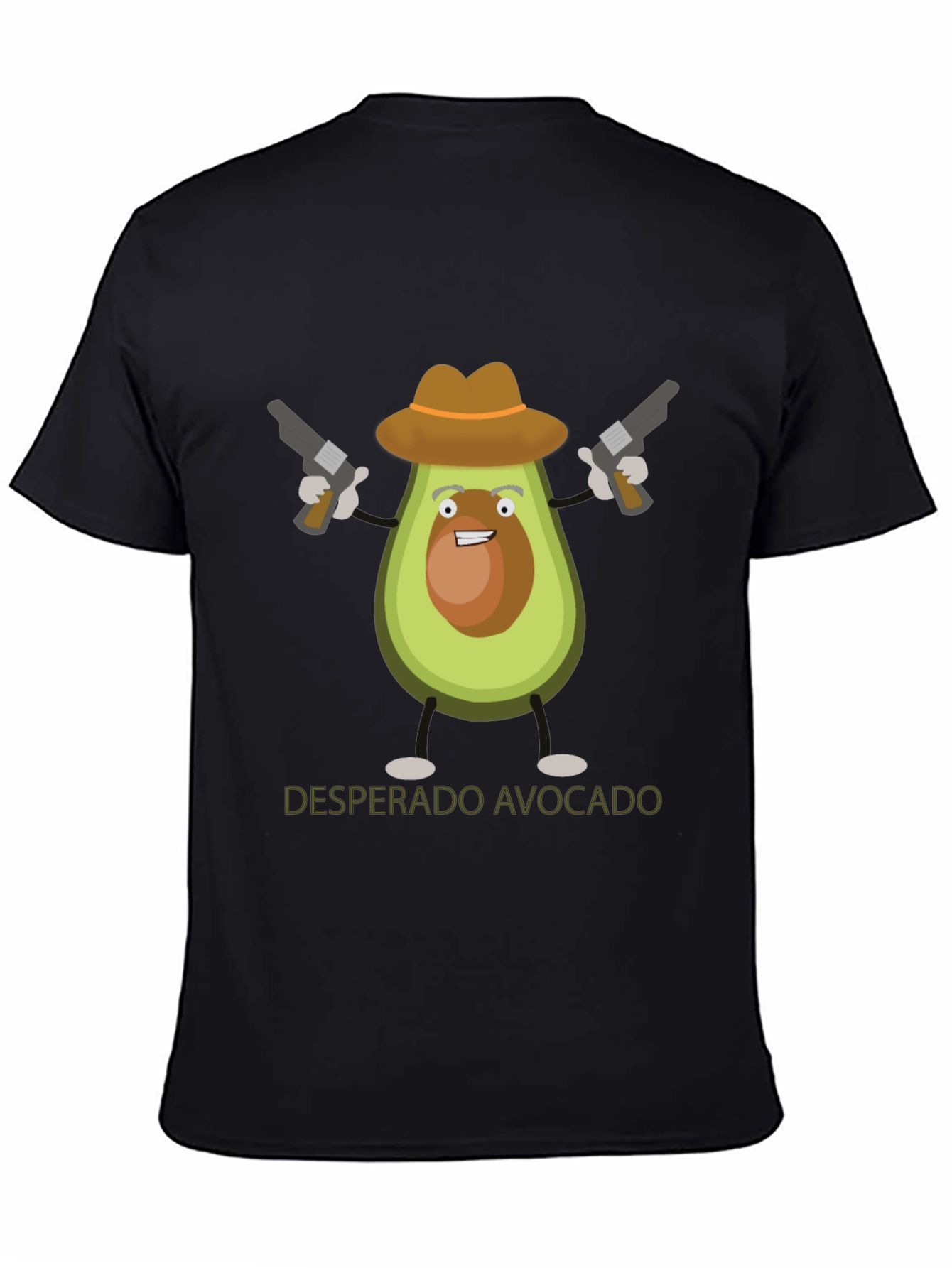 Desperado Avocado Graphic T-Shirt - Funny Western Tee
