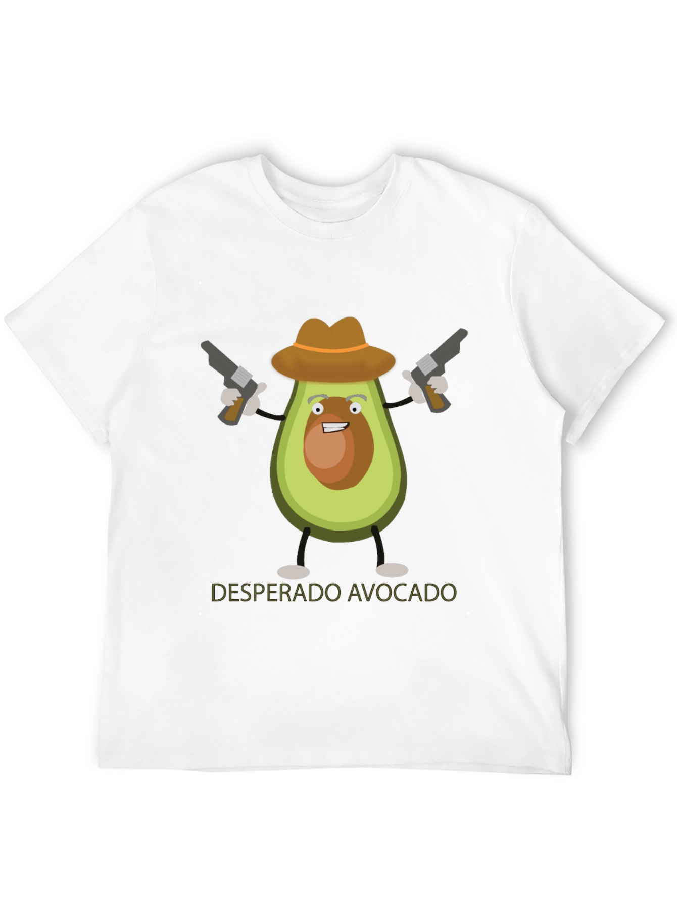Desperado Avocado Graphic T-Shirt - Funny Western Tee